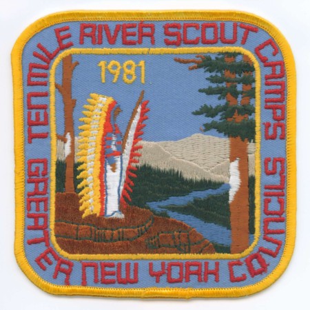 1981 TMR Indian Cliffs Backpatch