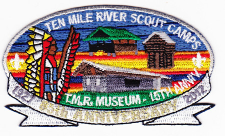 2012 TMR Museum 15th Anniversary Pocket Patch SMY Border