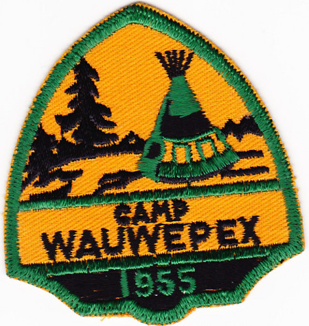 Camp Wauwepex 1955 Pocket Patch