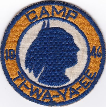 Camp Ti-Wa-Ya-Ee 1946 Pocket Patch