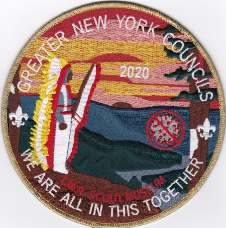 2020 Ten Mile River Scout Camps Museum Jacket Patch