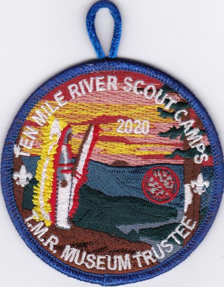 2020 Ten Mile River Scout Camps Museum Trustee Patch