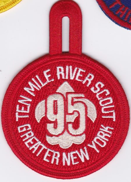 Ten Mile River Scout Camps 95th Anniversary Pocket Patch