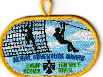 Camp Keowa 2024 Aerial Adventure Award Pocket Patch