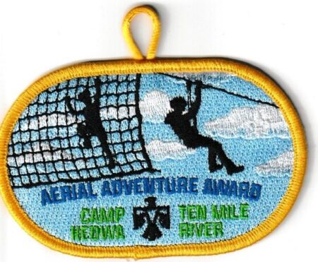 Camp Keowa 2024 Aerial Adventure Award Pocket Patch
