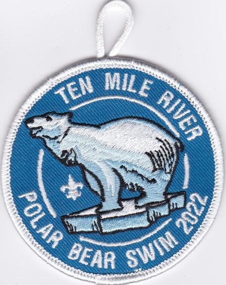 Ten Mile River Polar Bear Swim 2022 Pocket Patch