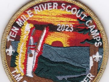 2023 Ten Mile River Scout Museum Member Pocket Patch