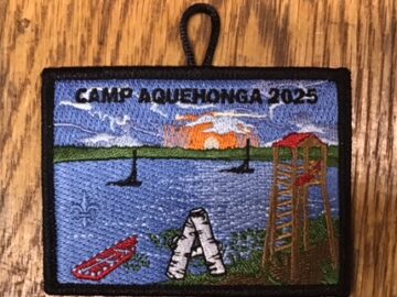 Camp Aquehonga 2025 Pocket Patch